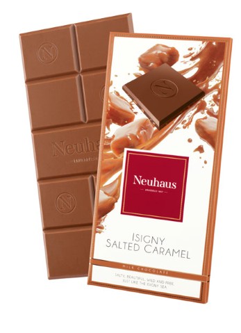 Czekolada mleczna z karmelem i odrobiną soli