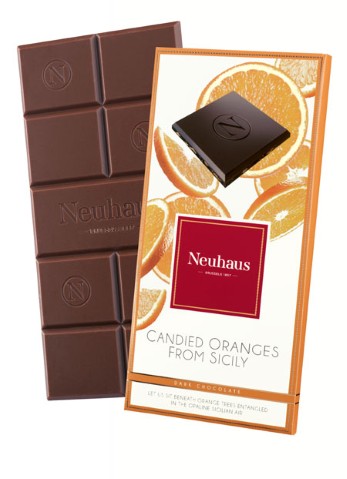 Czekolada ciemna ze skórką pomarańczową