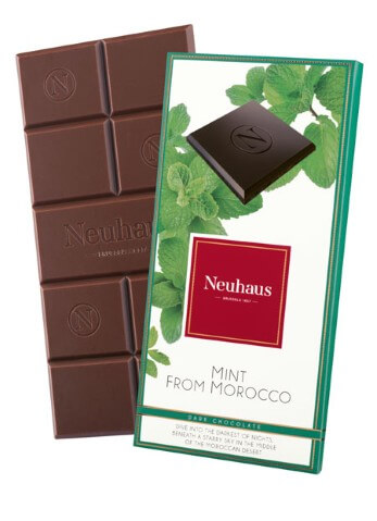 Czekolada ciemna z miętą