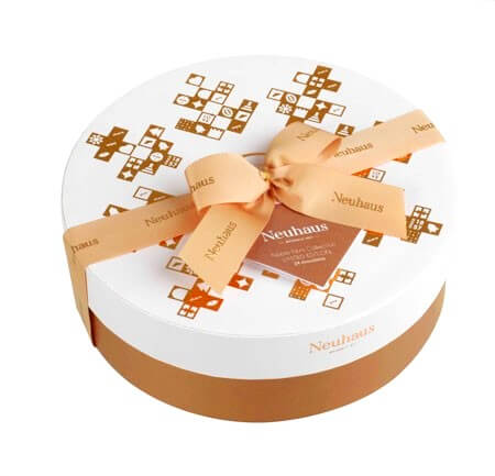 Noble Nuts Round Gift Box