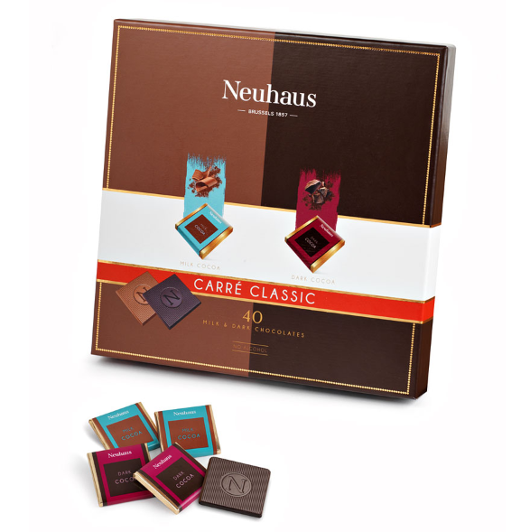 Le Carré Classic Milk & Dark, 40 sztuk