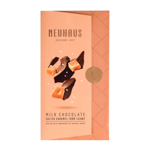 Mleczna czekolada z karmelem i solą 100g